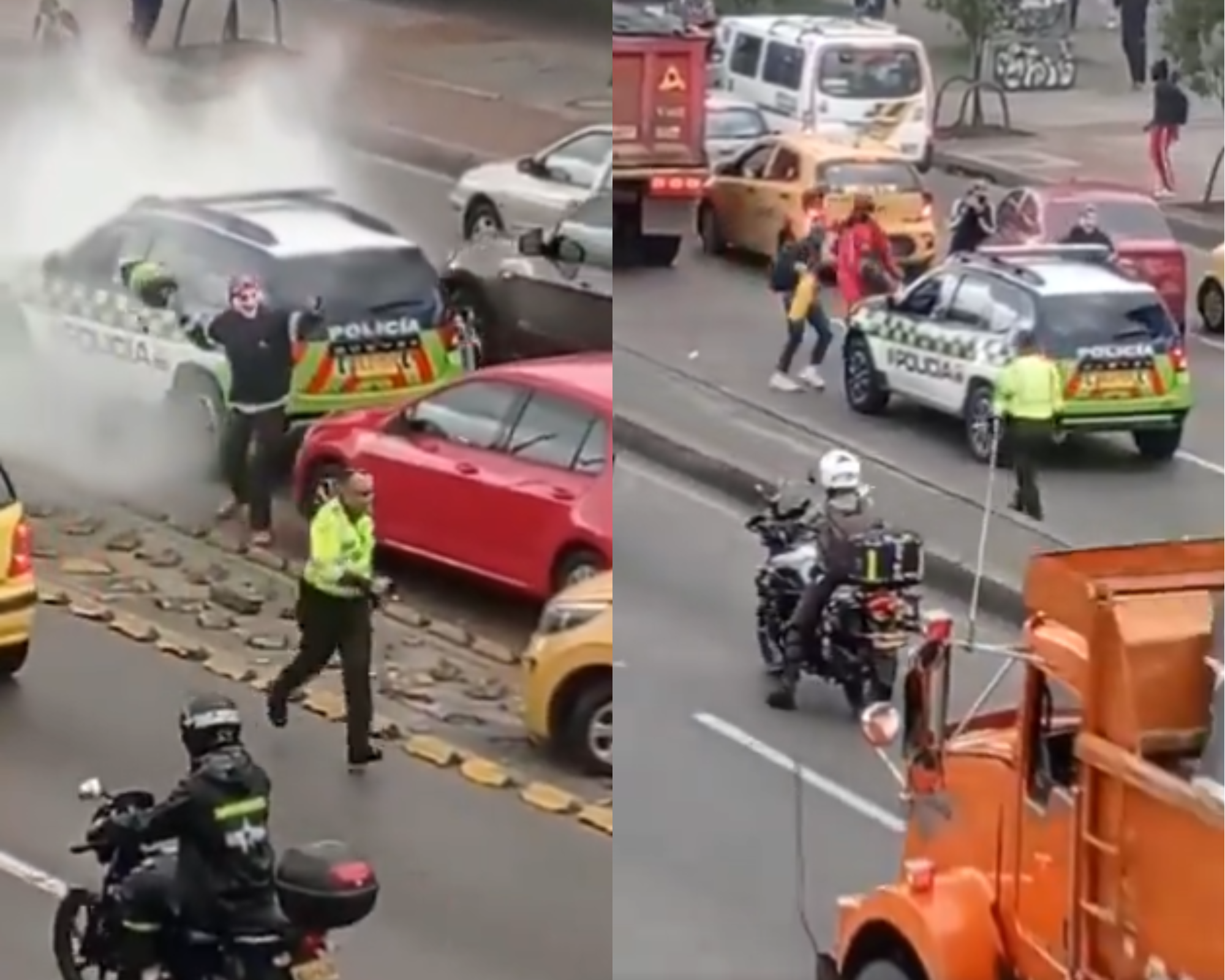 Protestas Universidad Nacional