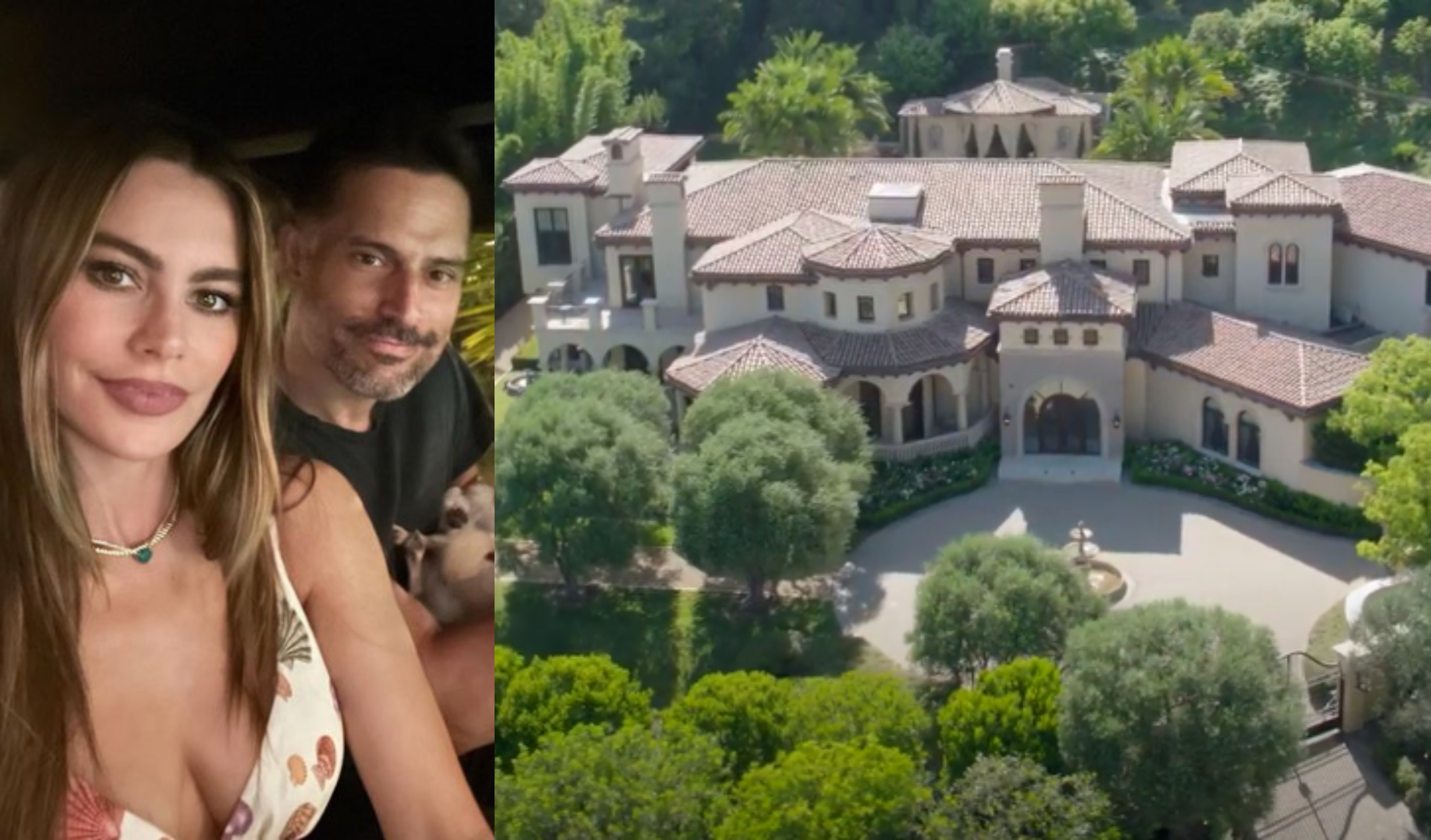 La lujosa mansión de Sofia Vergara y Joe Manganiello, avaluada en 26 millones de dólares