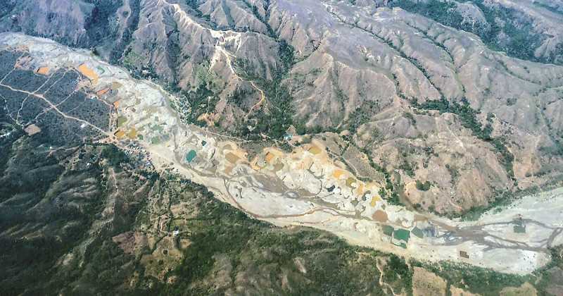 La semana pasada el pa&iacute;s se conmovi&oacute; con la desaparici&oacute;n del caudal de este r&iacute;o en el Cauca. En esa tragedia tambi&eacute;n influy&oacute; la miner&iacute;a ilegal.