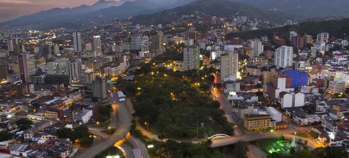 Panorámica de Cali.