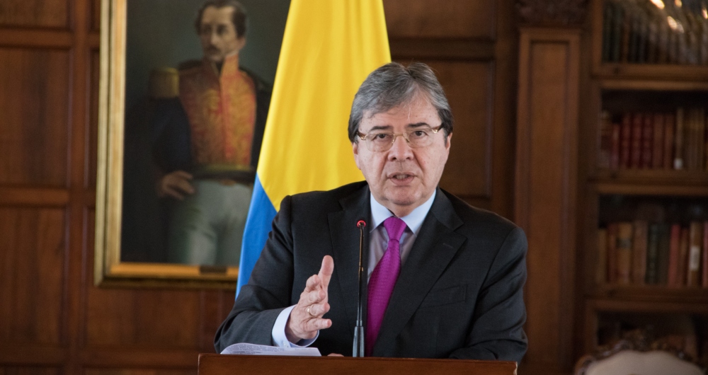 Holmes Trujillo fue Canciller de Colombia en el gobierno de Iván Duque.