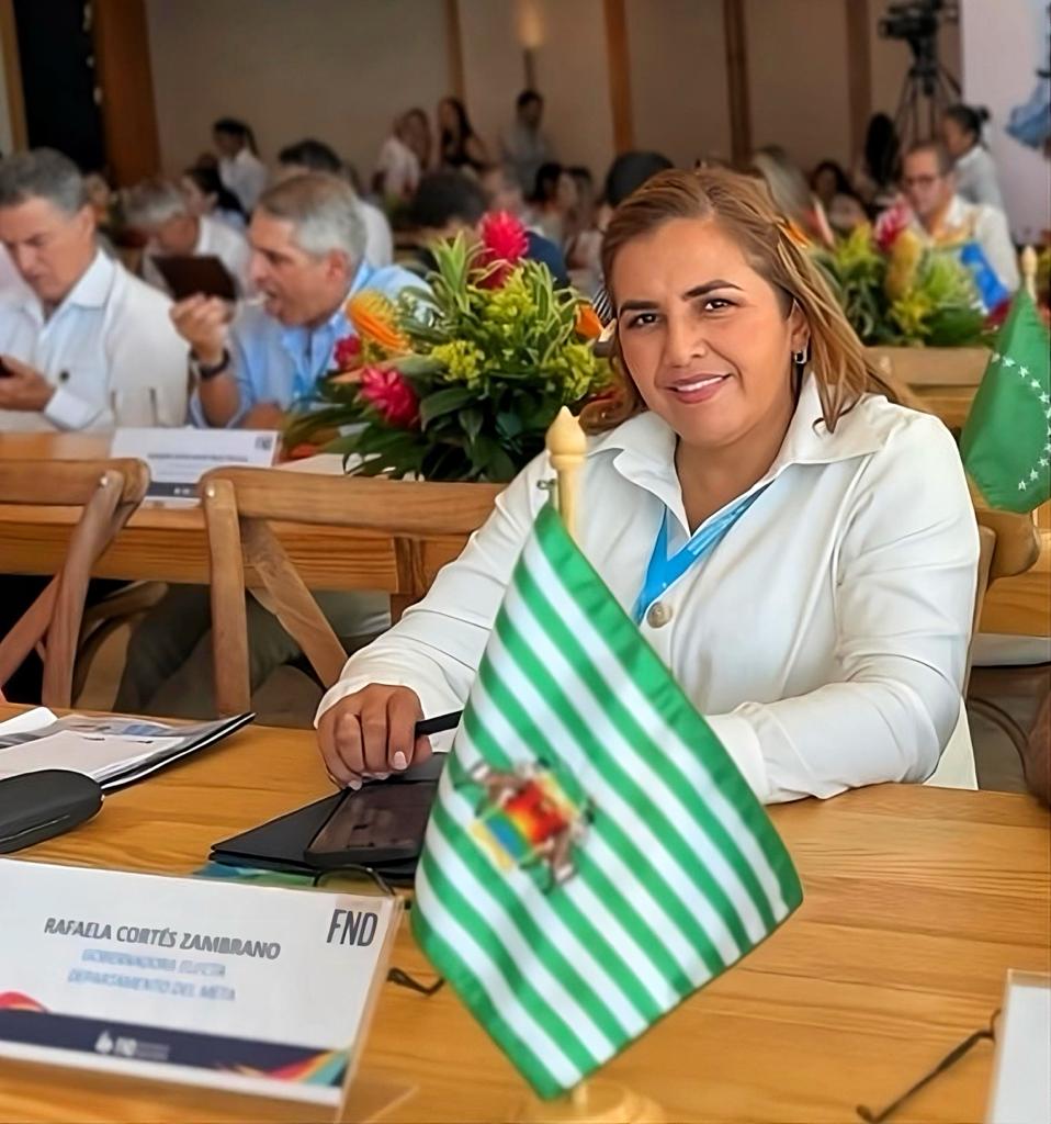 Gobernadora electa del Meta Rafaela Cortés Zambrano.