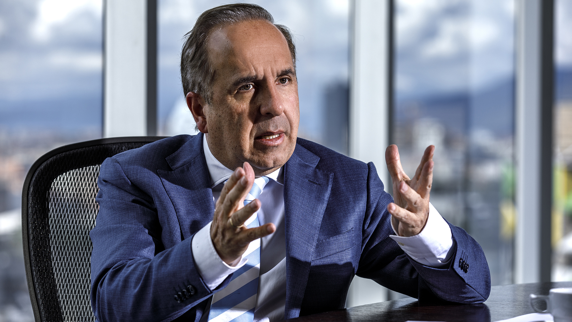 Guillermo Reyes. Ministro de Transporte.Bogotá Noviembre 15 de 2022.Foto: Juan Carlos Sierra-Revista Semana.