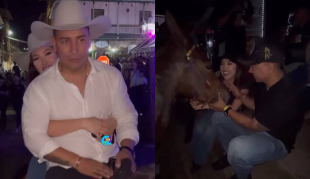 Aida Victoria Merlano y su pareja disfrutaron de varios planes juntos.