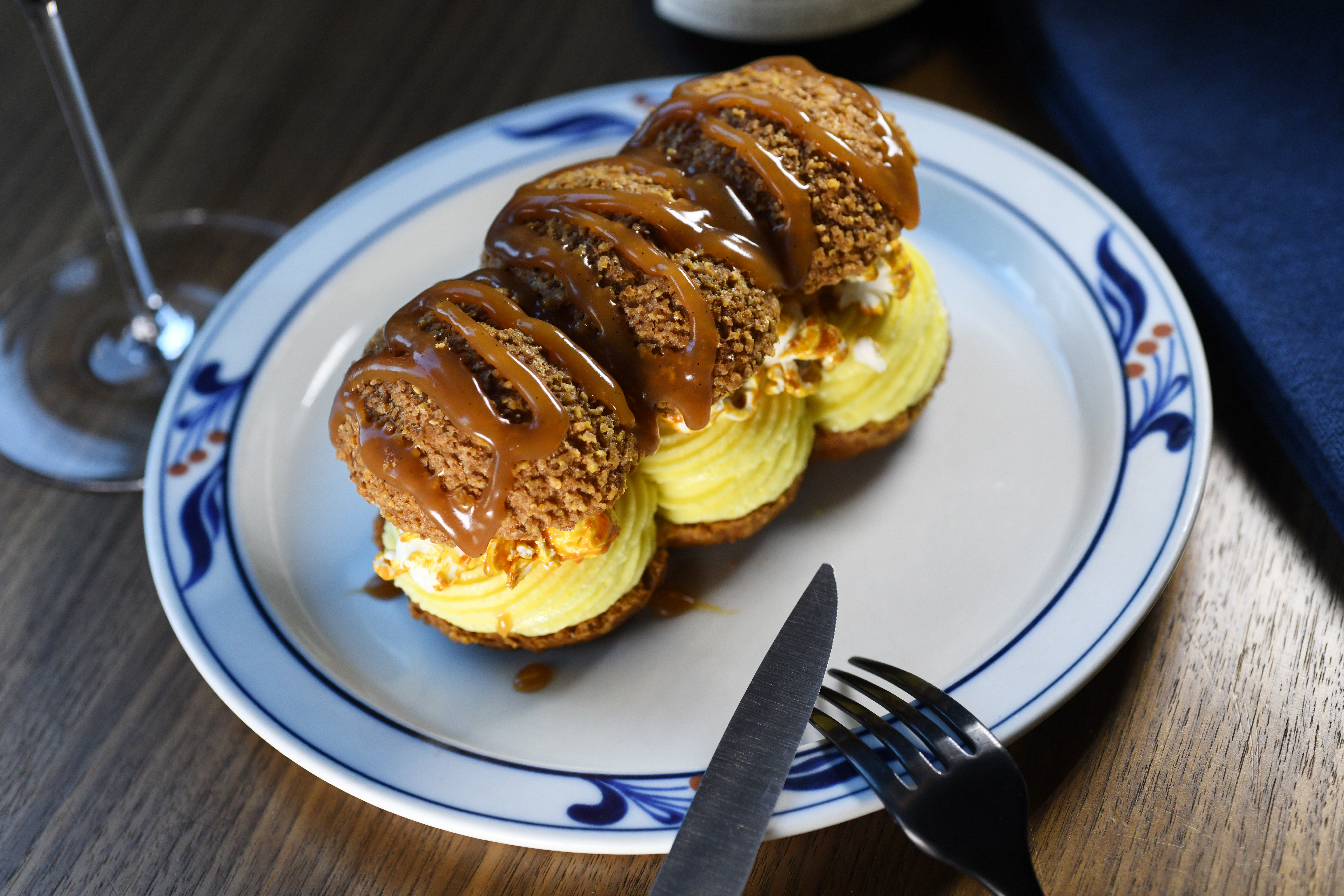 Eclair para el postre en el Titanic