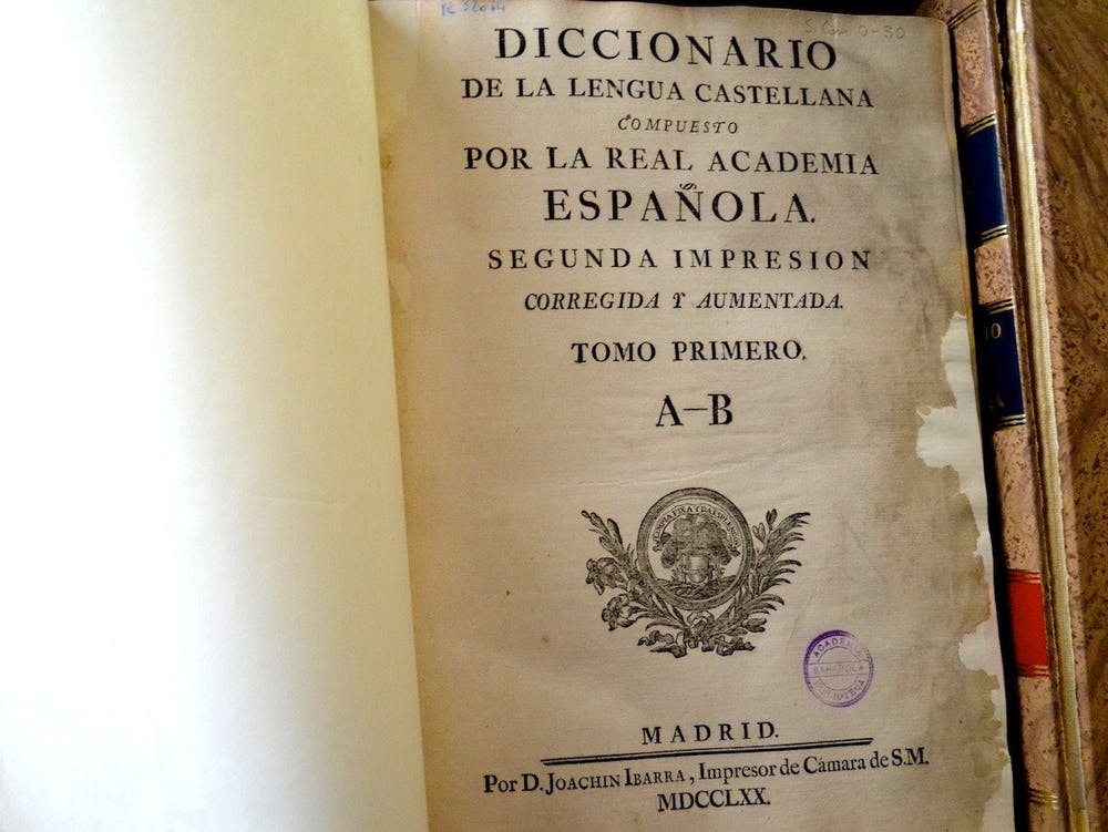 PalabraDelDía, tarima 1. f. - Real Academia Española