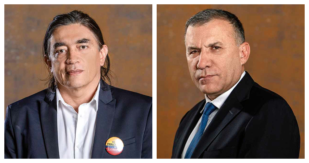 Gustavo Bolívar y Roy Barreras