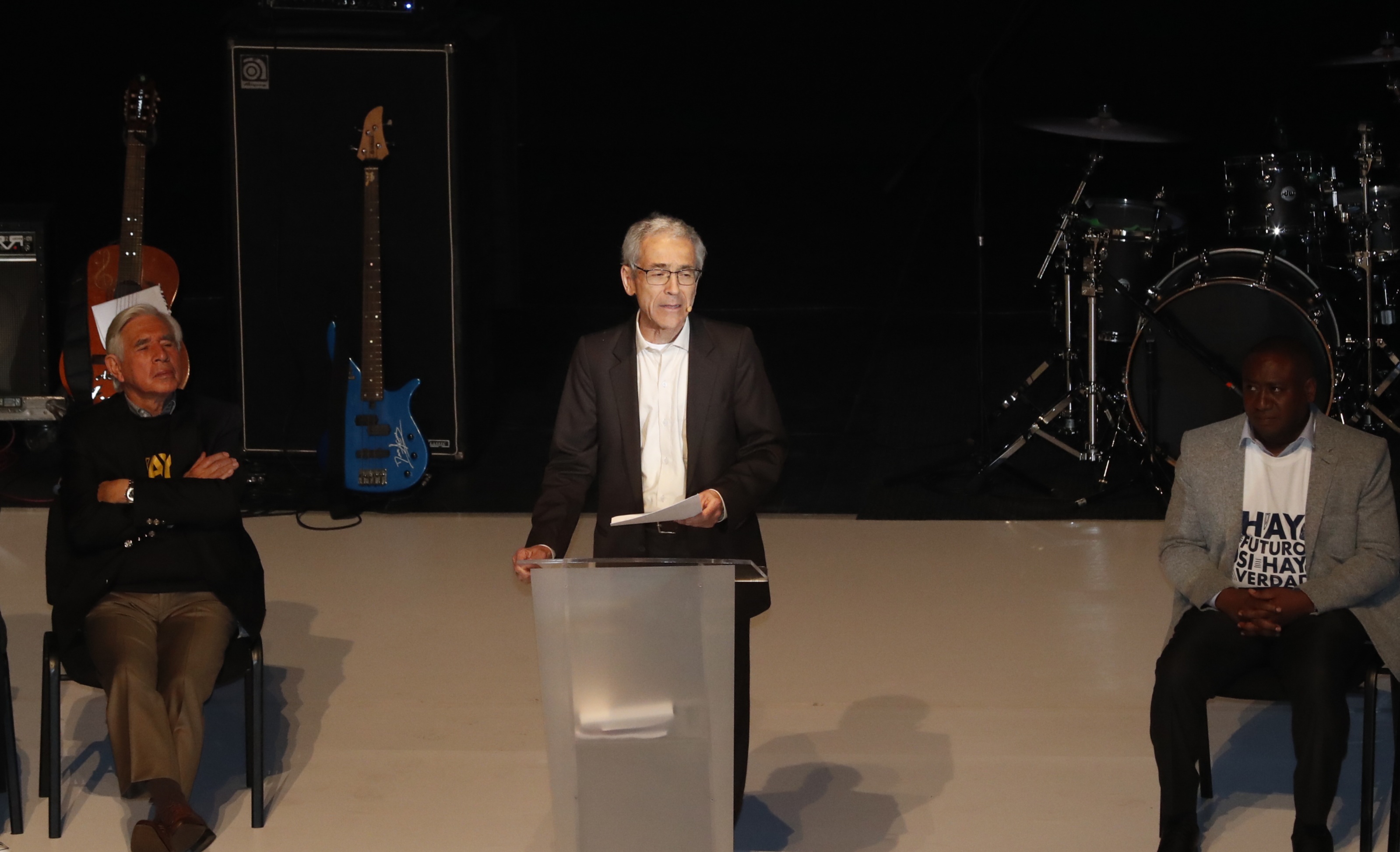 evento de presentación del Informe Final de la Comisión de la Verdad