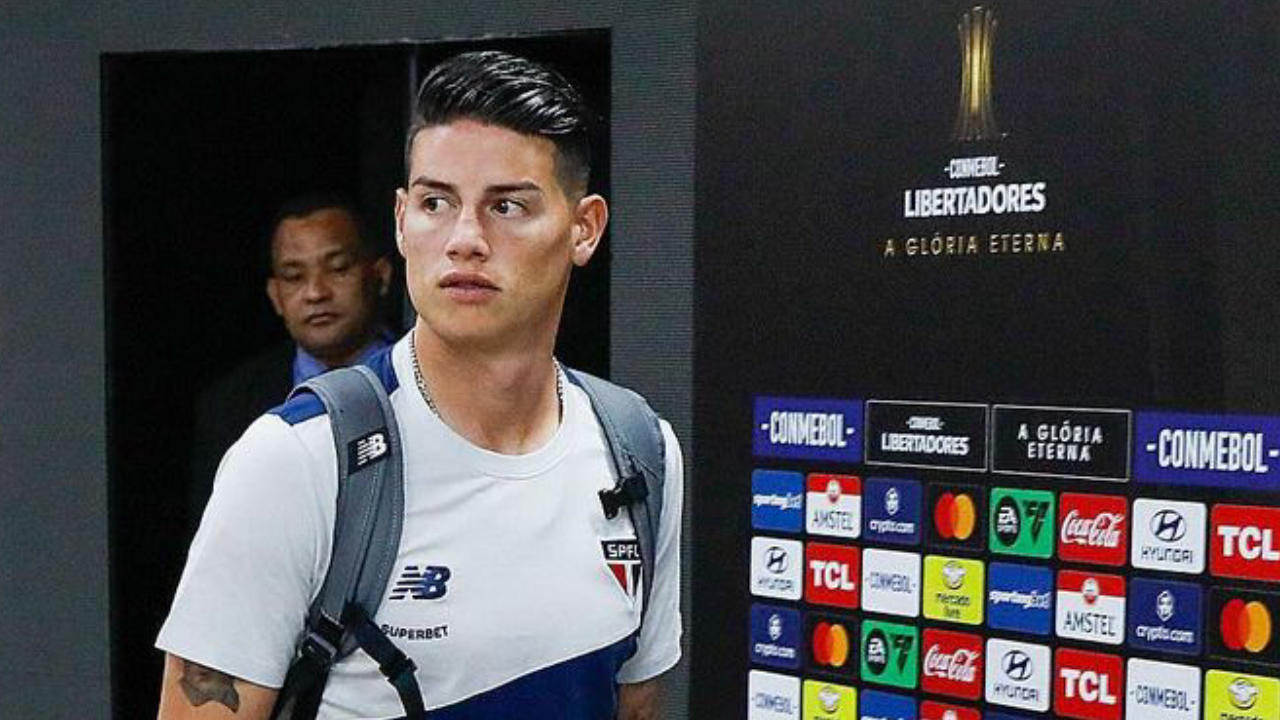 James Rodríguez saldría beneficiado de la maratón de partidos que debe enfrentar Sao Paulo