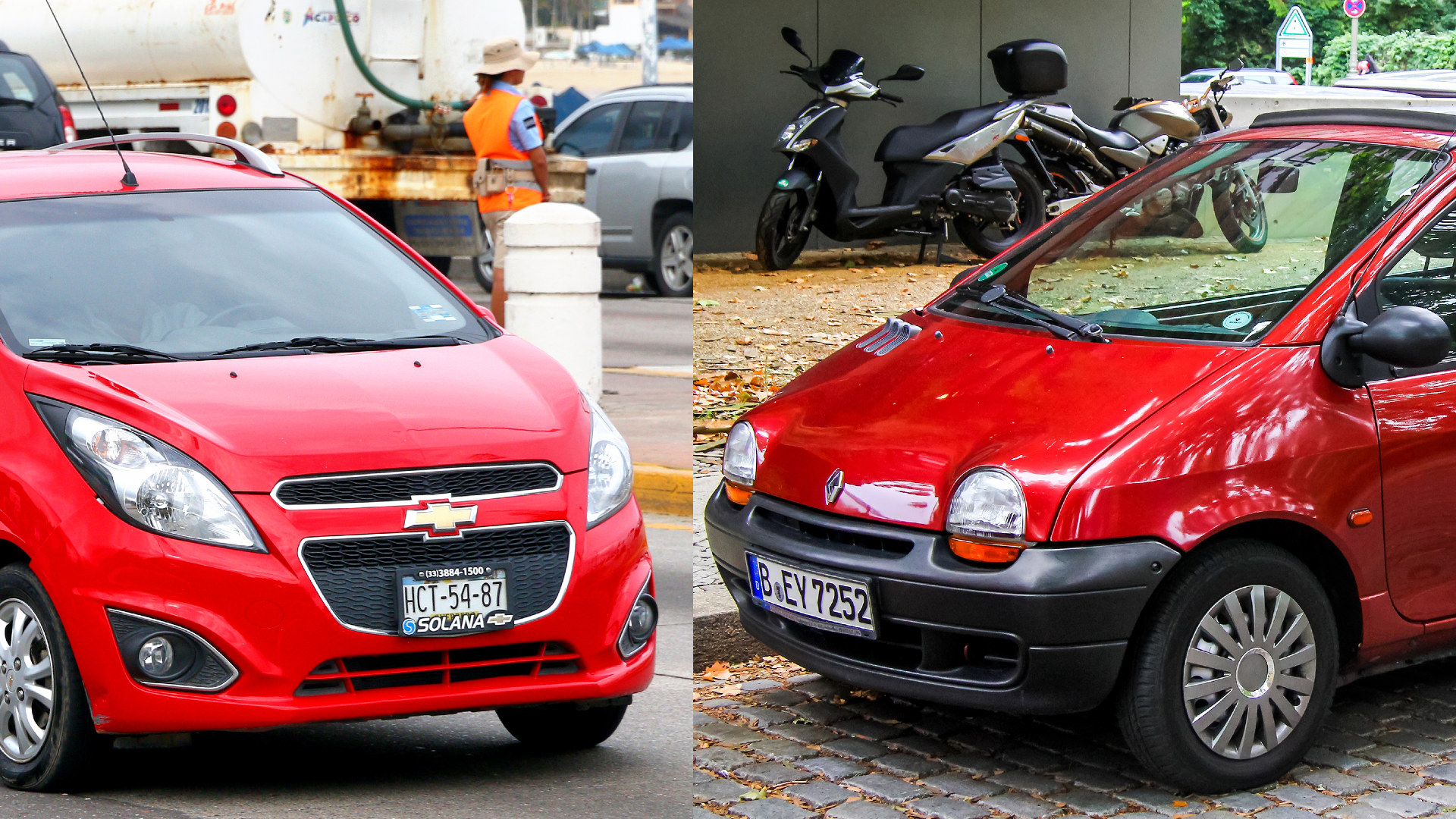 Chevrolet Spark y Renault Twingo, dos de los carros más queridos en Colombia, pudieron subir la loma de San José, en Sabaneta, Antioquia.