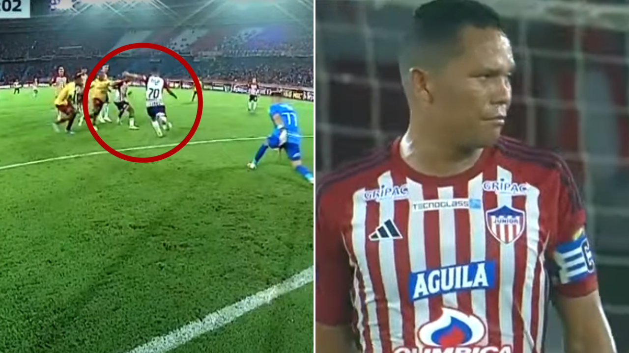 Carlos Bacca terminó impactando el rechazo en la humanidad de su compañero
