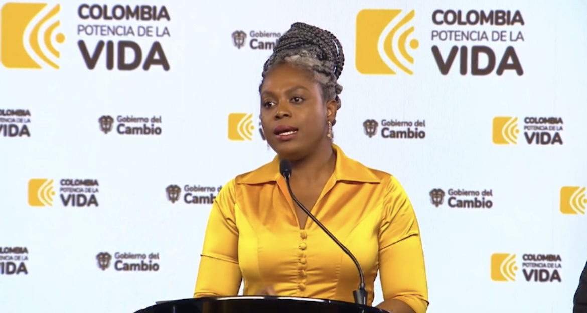 Ministra de Educación Aurora Vergara