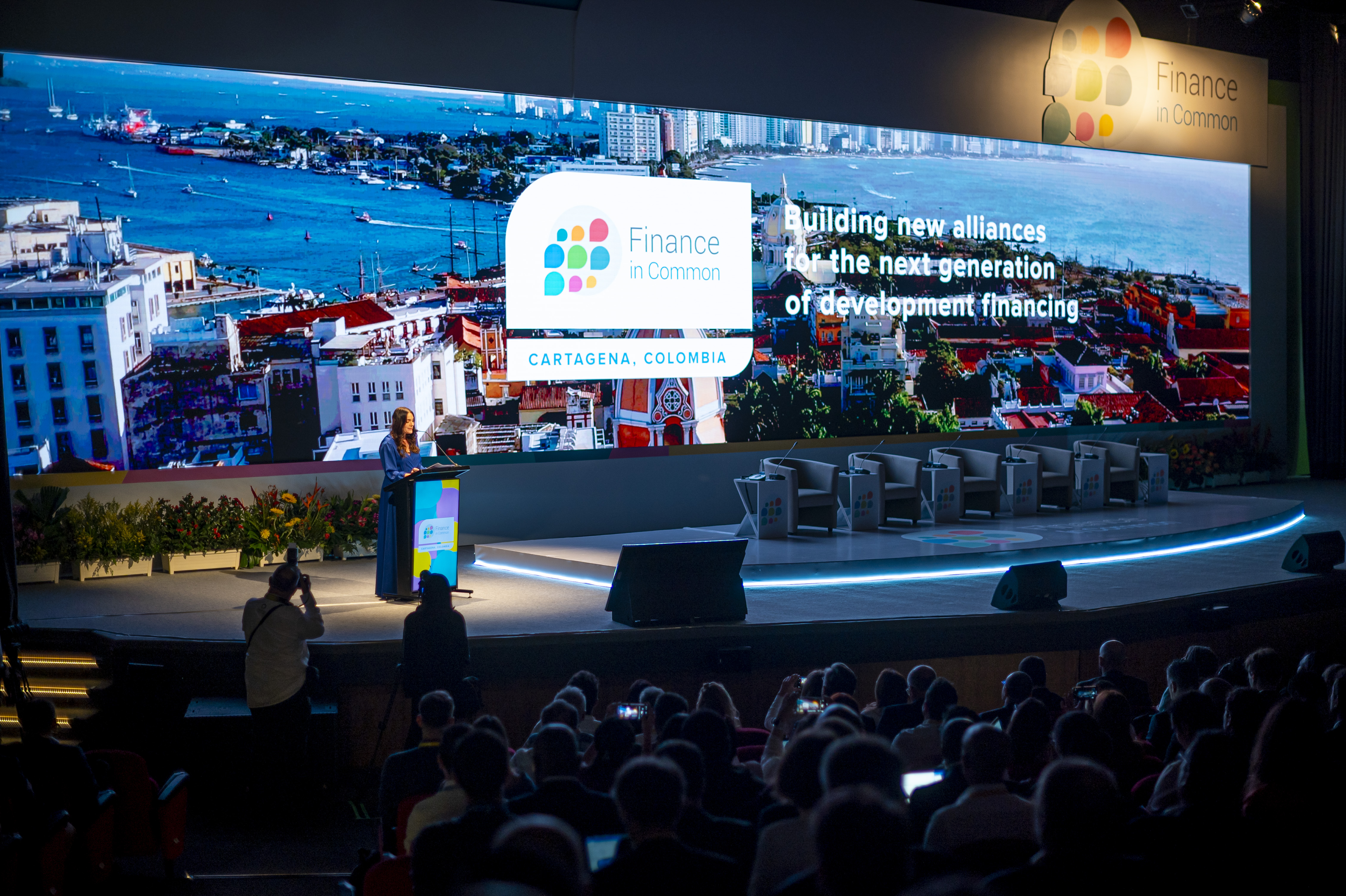 Arranca la cuarta cumbre FICS en Cartagenta. Cortesía Finance in Common