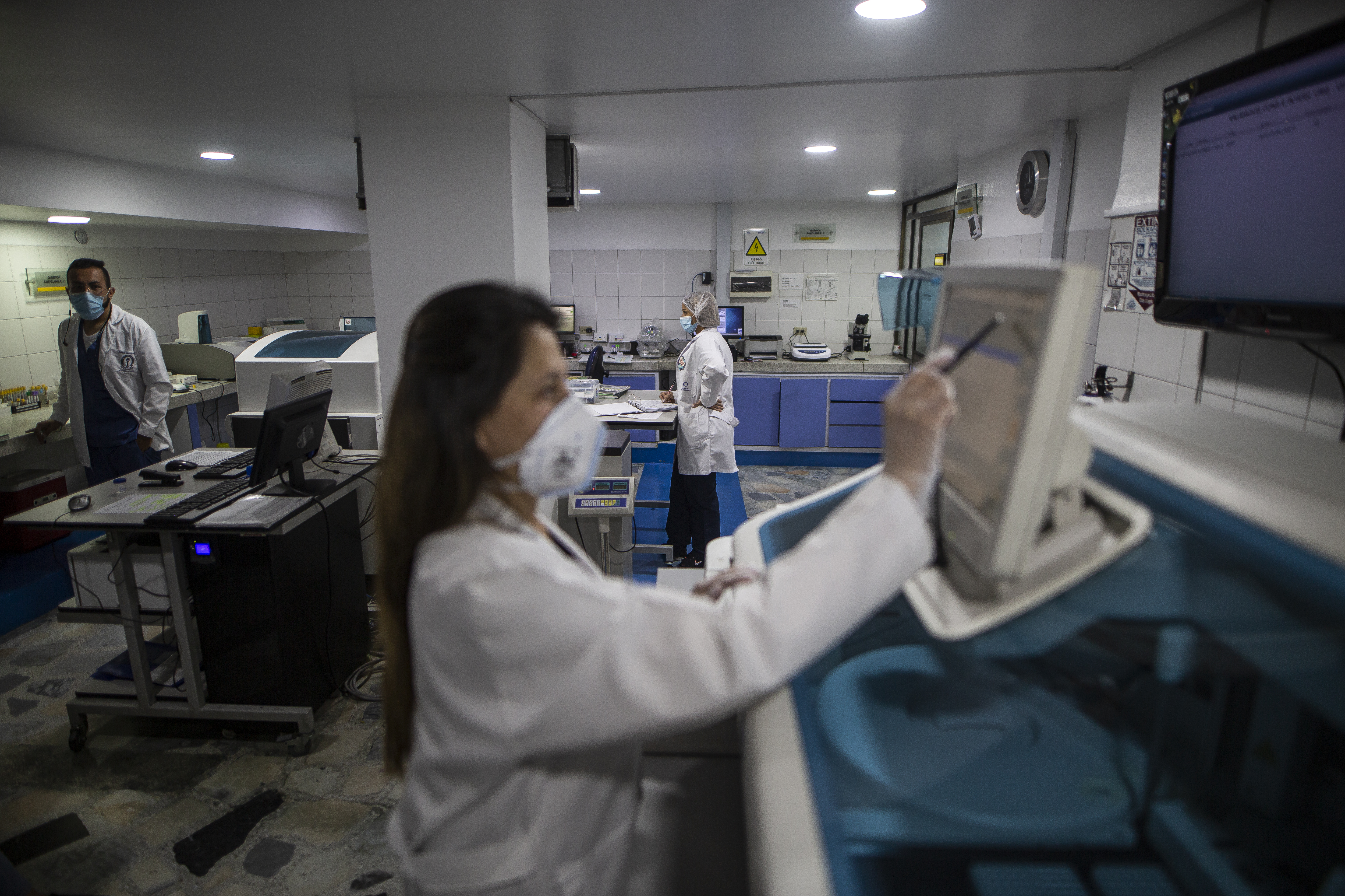 LABORATORIO CLINICA DEL OCCIDENTEBOGOTÁ14 DE OCTUBRE DEL 2021FOTO: ESTEBAN VEGA LA-ROTTAREVISTA SEMANA