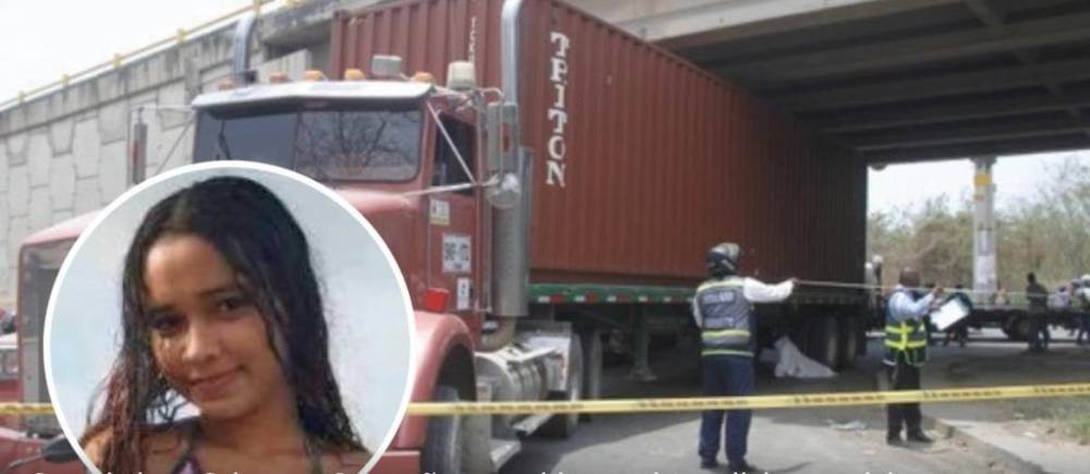 La víctima fatal fue identificada como Carolaine Gómez Carreño, de 18 años.