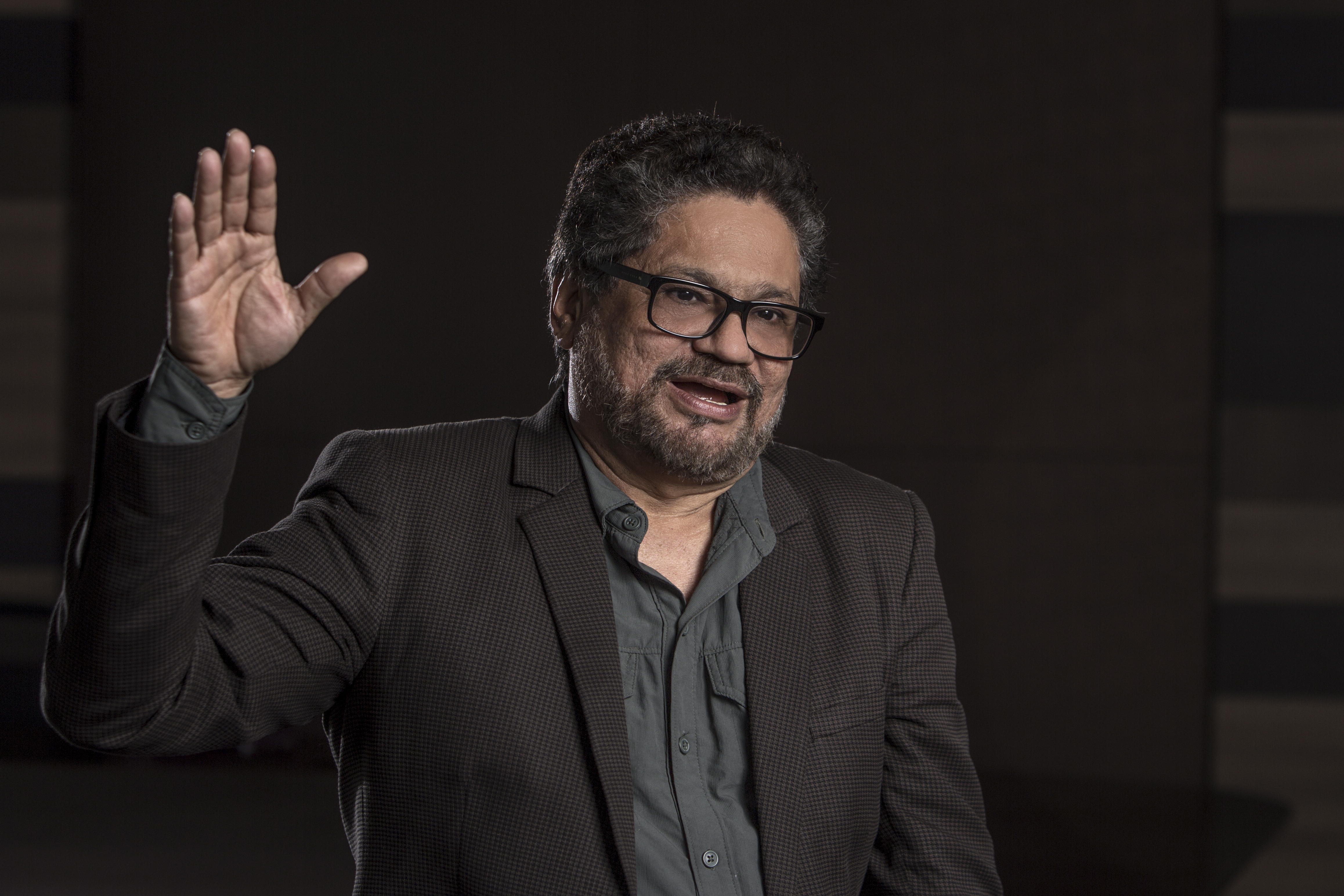 LUCIANO MARIN ARANGO, ALIAS IVAN MARQUEZ. EQUIPO NEGOCIADOR GUERRILLA DE LAS FARC.BOGOTA NOVIEMBRE 29 DE 2016.FOTO: JUAN CARLOS SIERRA-REVISTA SEMANA.