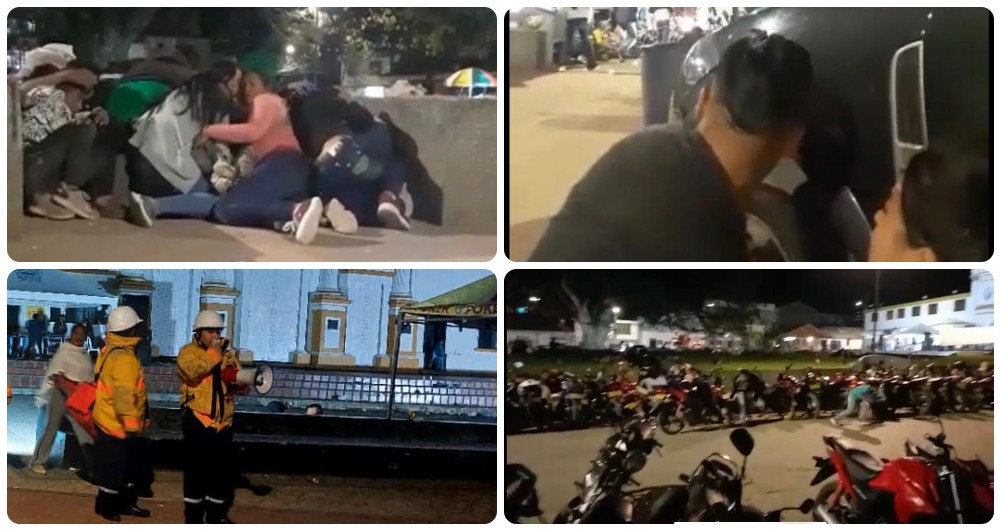 Momentos de pánico en Belalcázar, Cauca, cuando un grupo armado atacó la estación de Policía.