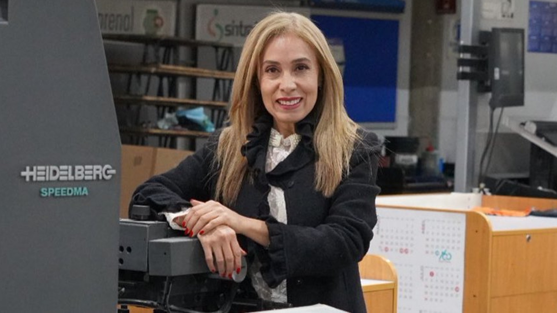 Viviana León, gerente de la Imprenta Nacional.