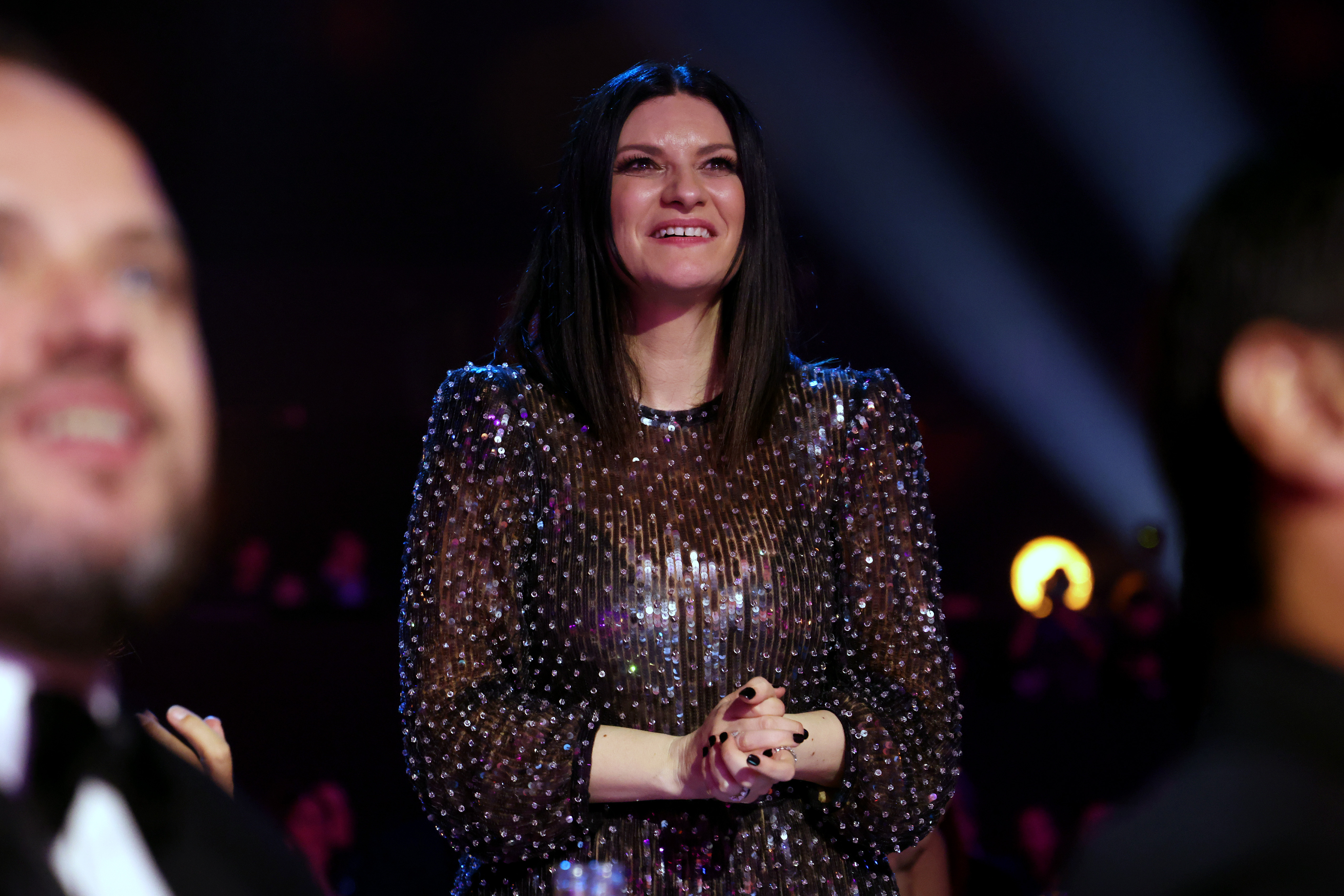 SEVILLE, SPAIN - NOVEMBER 15: Laura Pausini attends the Latin Recording Academy Person of The Year Honoring Laura Pausini at FIBES Conference and Exhibition Centre on November 15, 2023 in Seville, Spain. (Photo by John Parra/Getty Images for Latin Recording Academy)