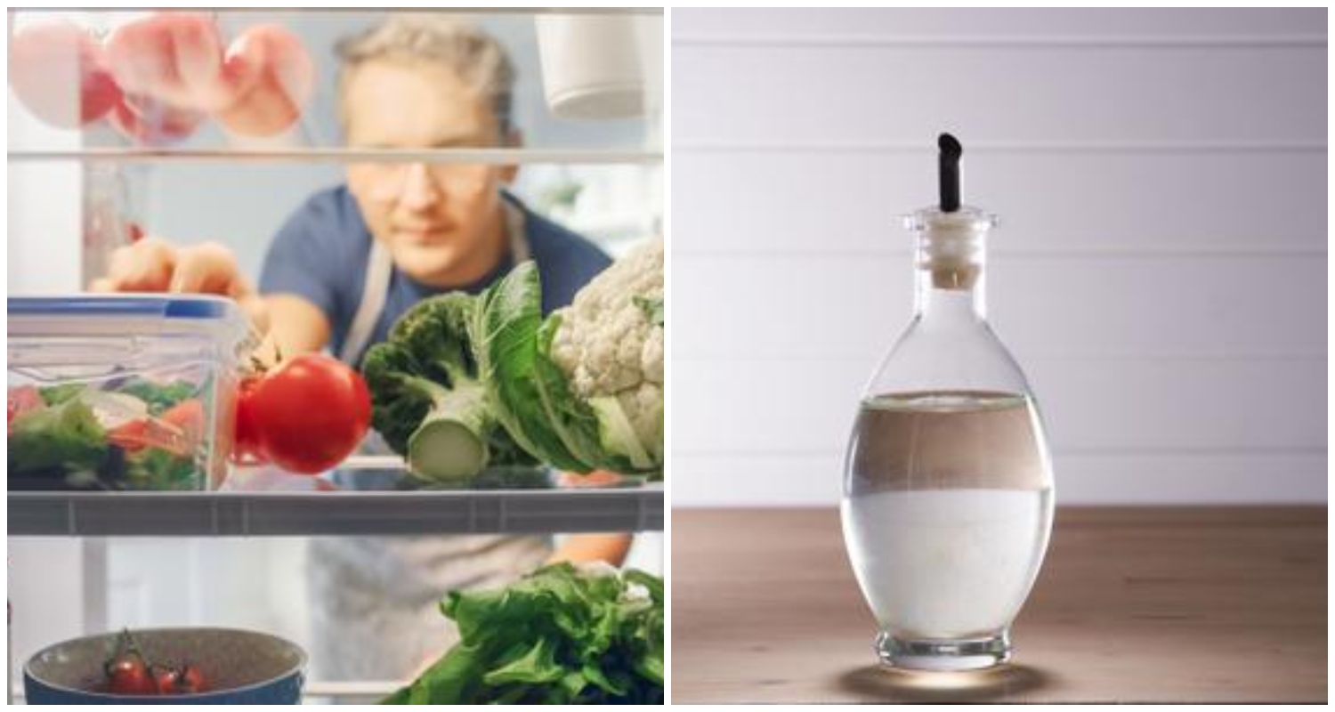 ¿Para qué sirve poner un vaso de vinagre en la nevera?