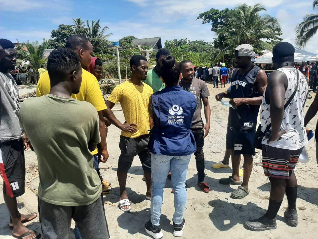 Defensoría del Pueblo alerta por crisis en Necoclí