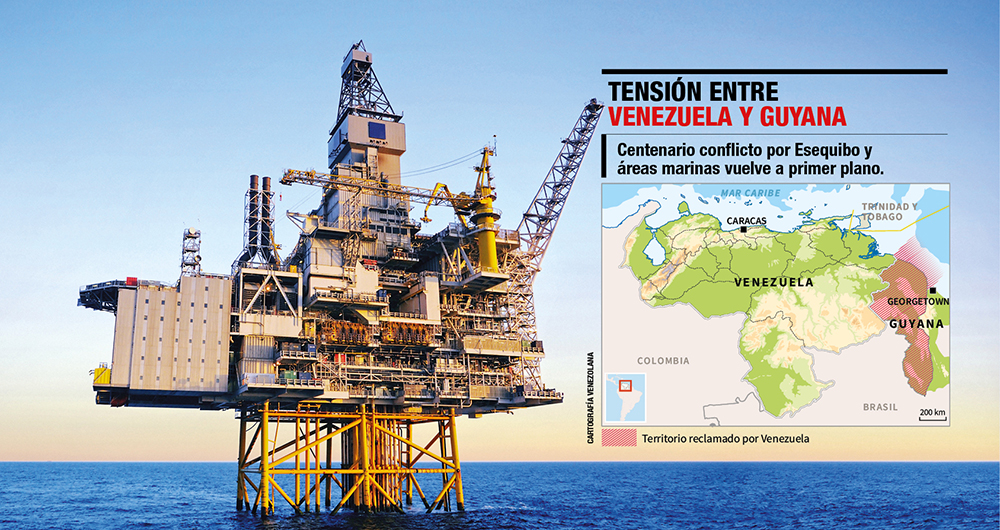 Al cierre de 2020, Guyana llegó a un nivel de producción de 100.000 barriles y para 2025 espera hasta 750.000 barriles.