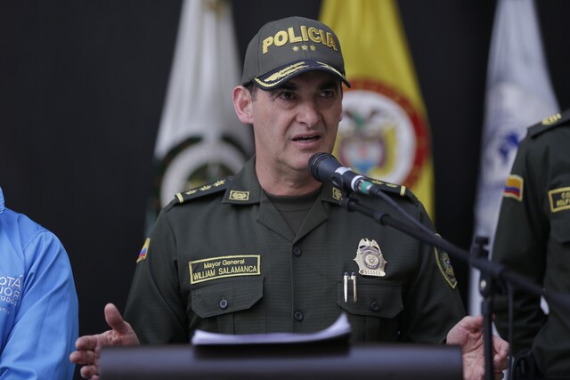 El nuevo director de la Policía Nacional  es el general retirado, William  Salamanca, quien venía 
desempeñándose como cónsul general en Miami, Estados Unidos.