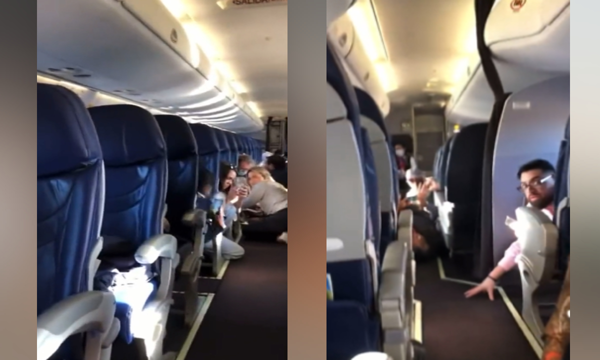 La aerolínea precisó que en el momento en que fue impactado el avión este aún no se encontraba en carrera de despegue.