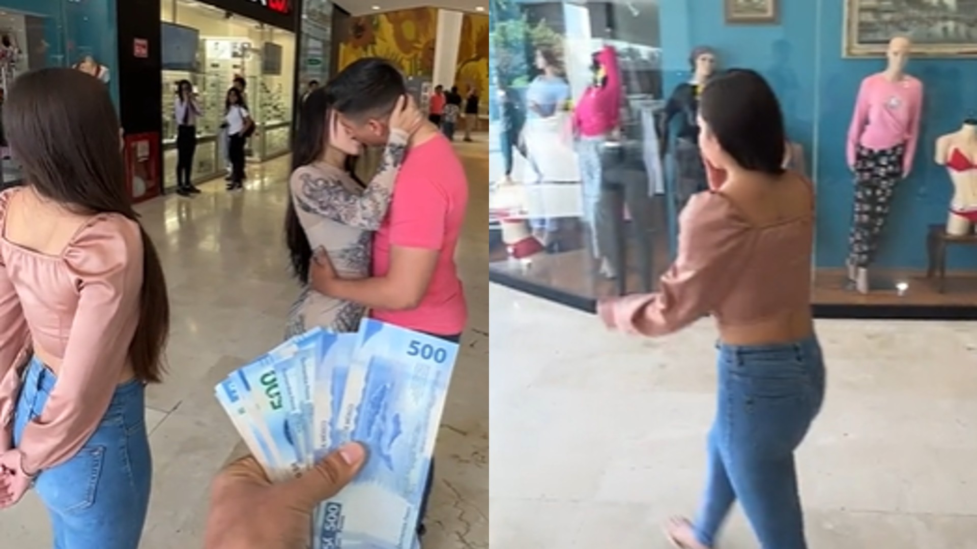 TikTok: una joven acepta que besen a su novio por dinero y termina  molestándose; reacción se vuelve viral