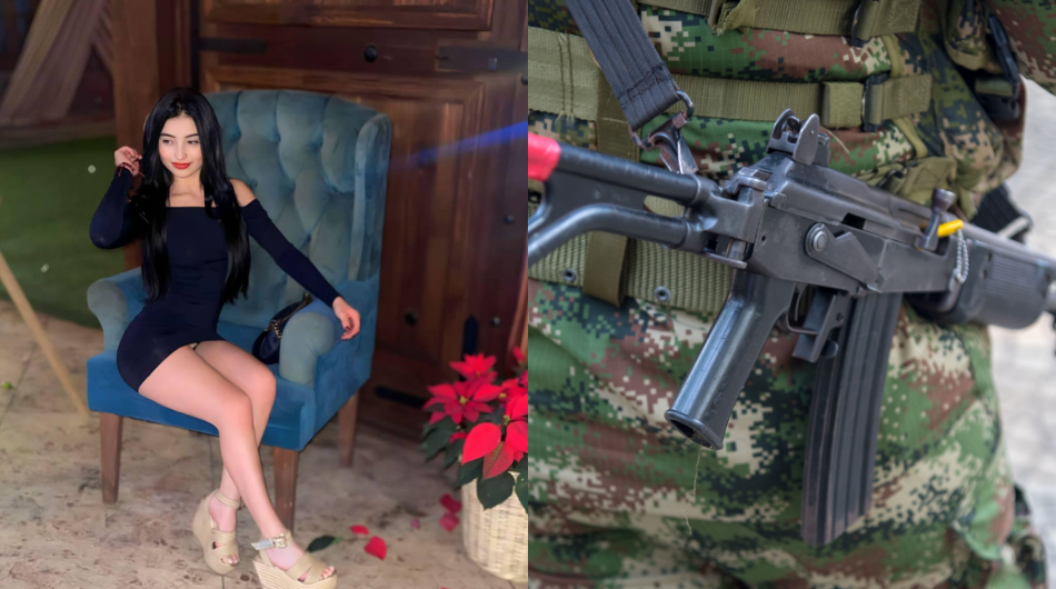 Mujer asesinada, supuestamente, por militar en Medellín.