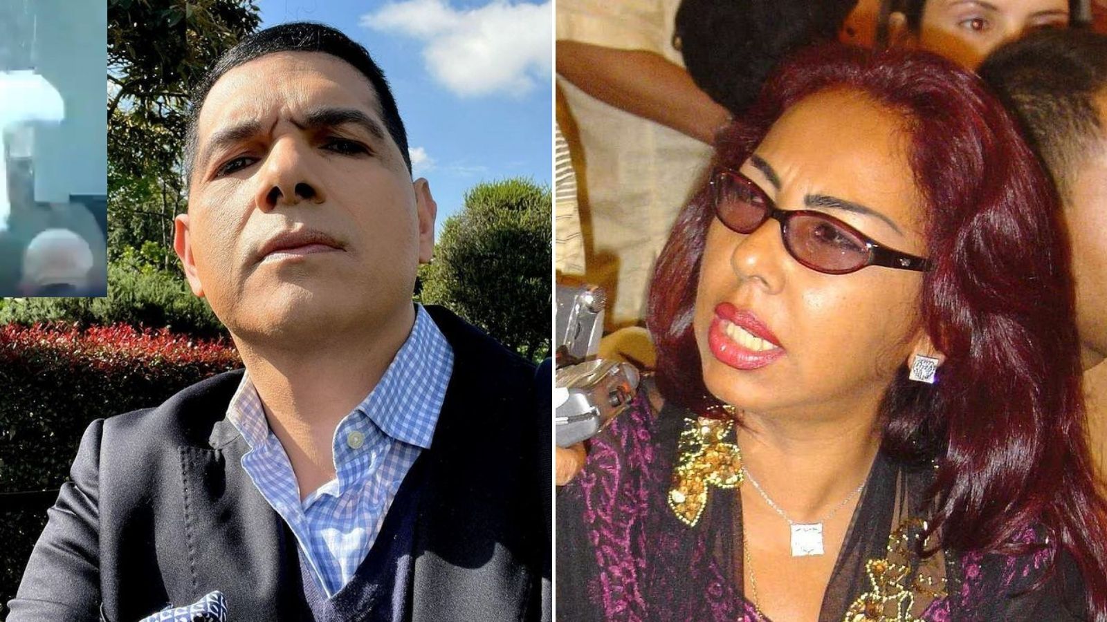 Foto 1 Instagram (derecha) - foto 2 @Colprensa (izquierda)