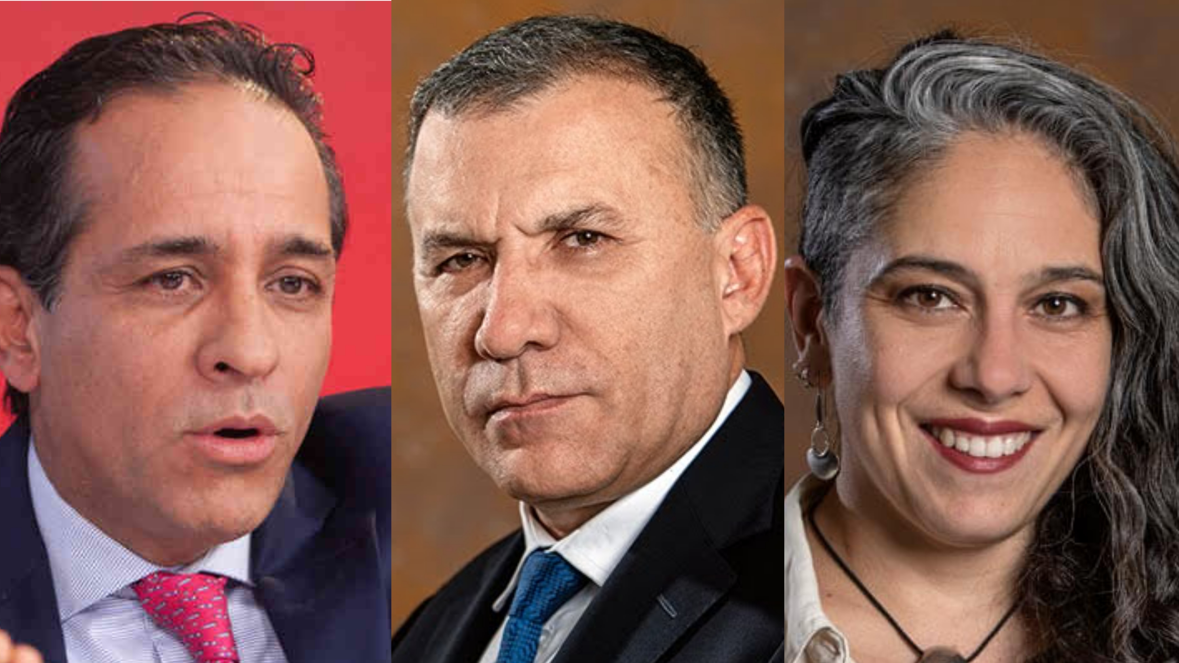 Alexander López, Roy Barreras y María José Pizarro