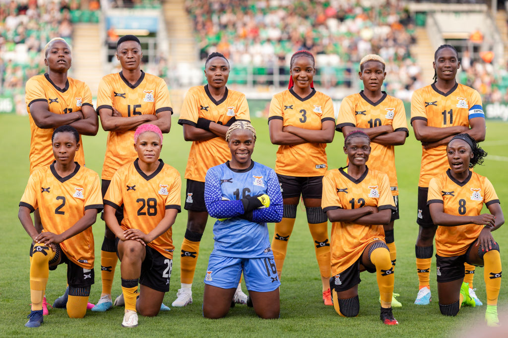 Jugadores de selección femenina de fútbol de zambia