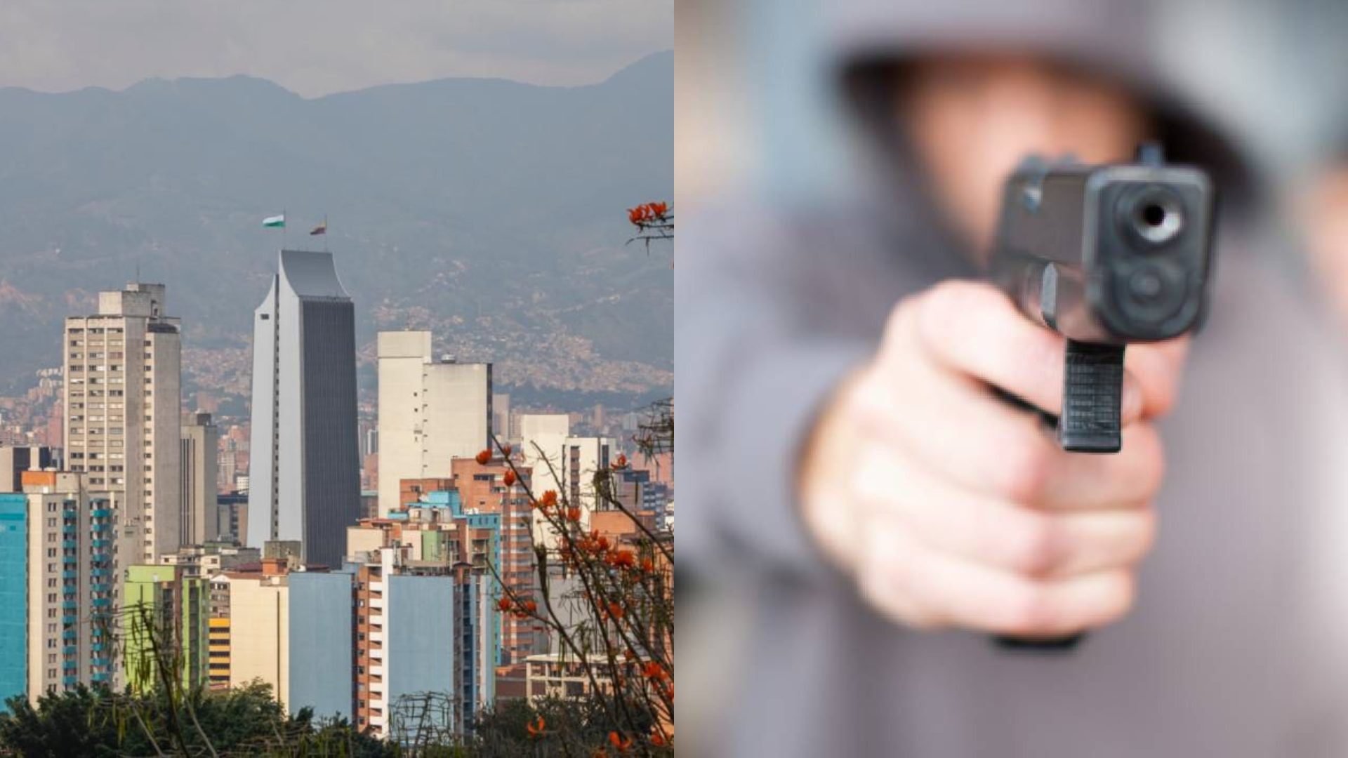 Balacera en Medellín deja dos personas muertas.