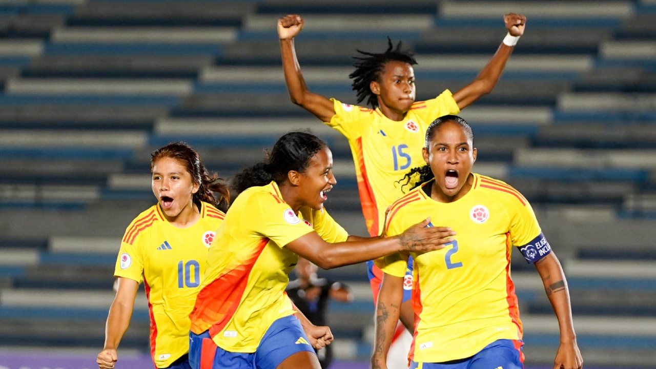 Mary José Álvarez, autora del gol para la Selección Colombia