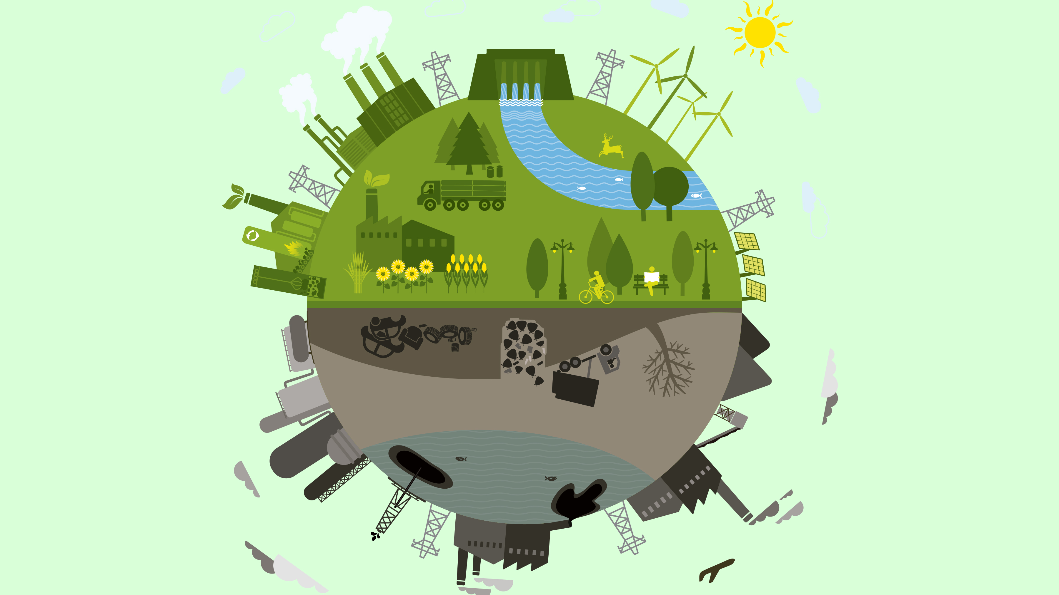 Cada sector de la sociedad tiene su rol en la mitigación del cambio climático.