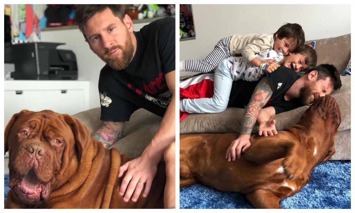 Hulk, mascota de Lionel Messi