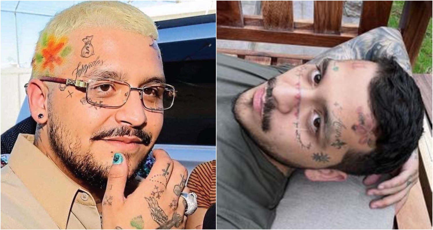 Cristian Nodal se quita los tatuajes