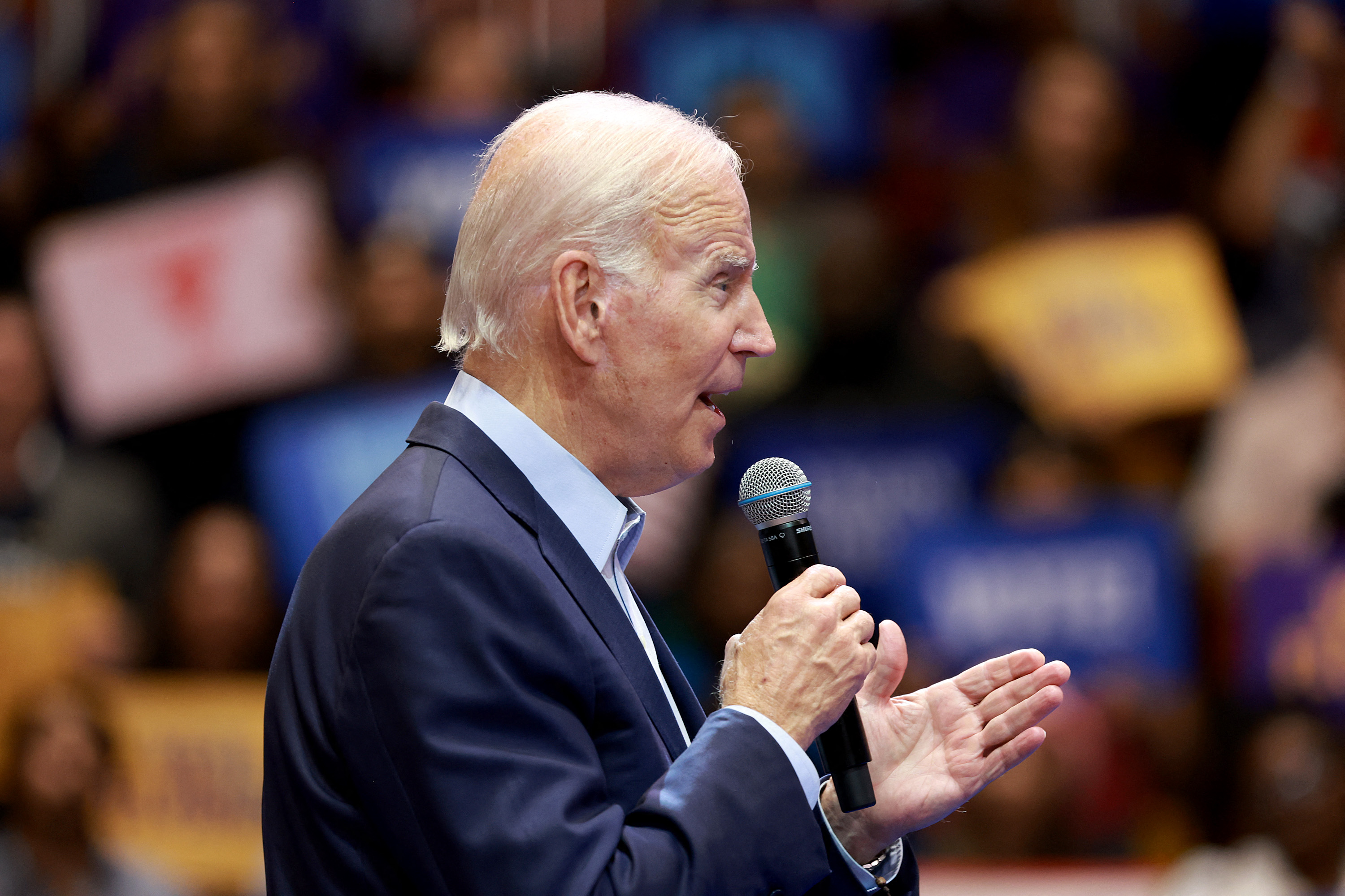 Joe Biden está apuntando a convencer a la clase media de los Estados Unidos en votar por los demócratas. Foto: AFP.