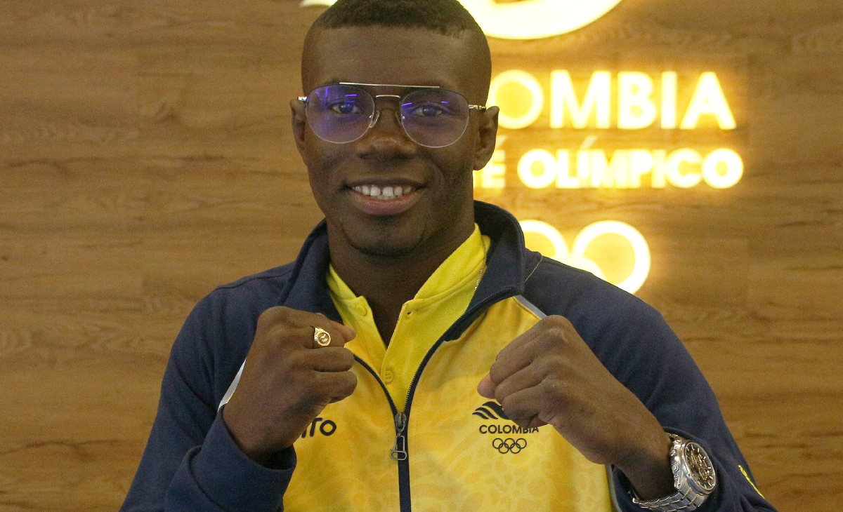 Yuberjen Martínez en casa Colombia