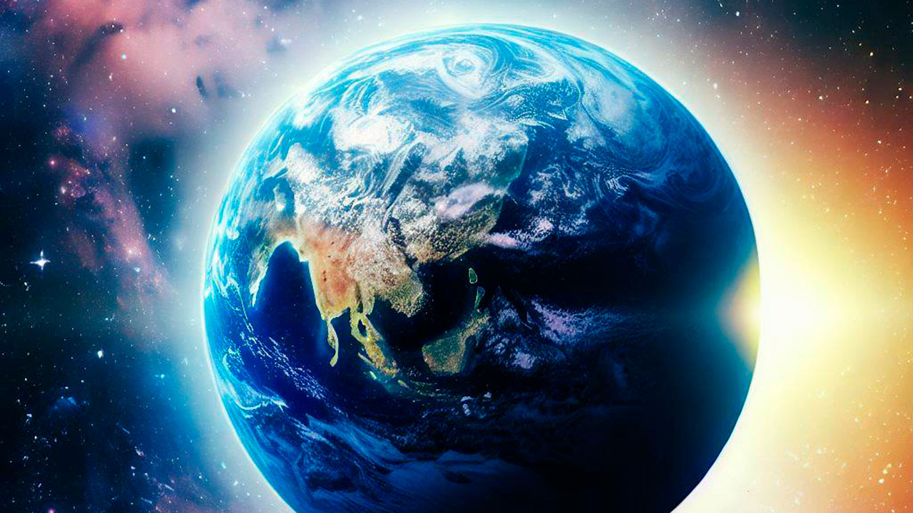 Ilustración del planeta Tierra