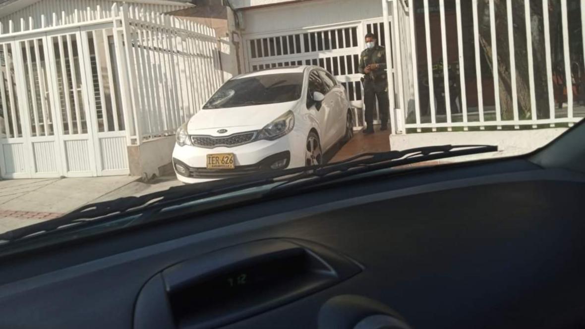 El sujeto, habría tratado de traidor al alcalde Rodolfo Ucrós.