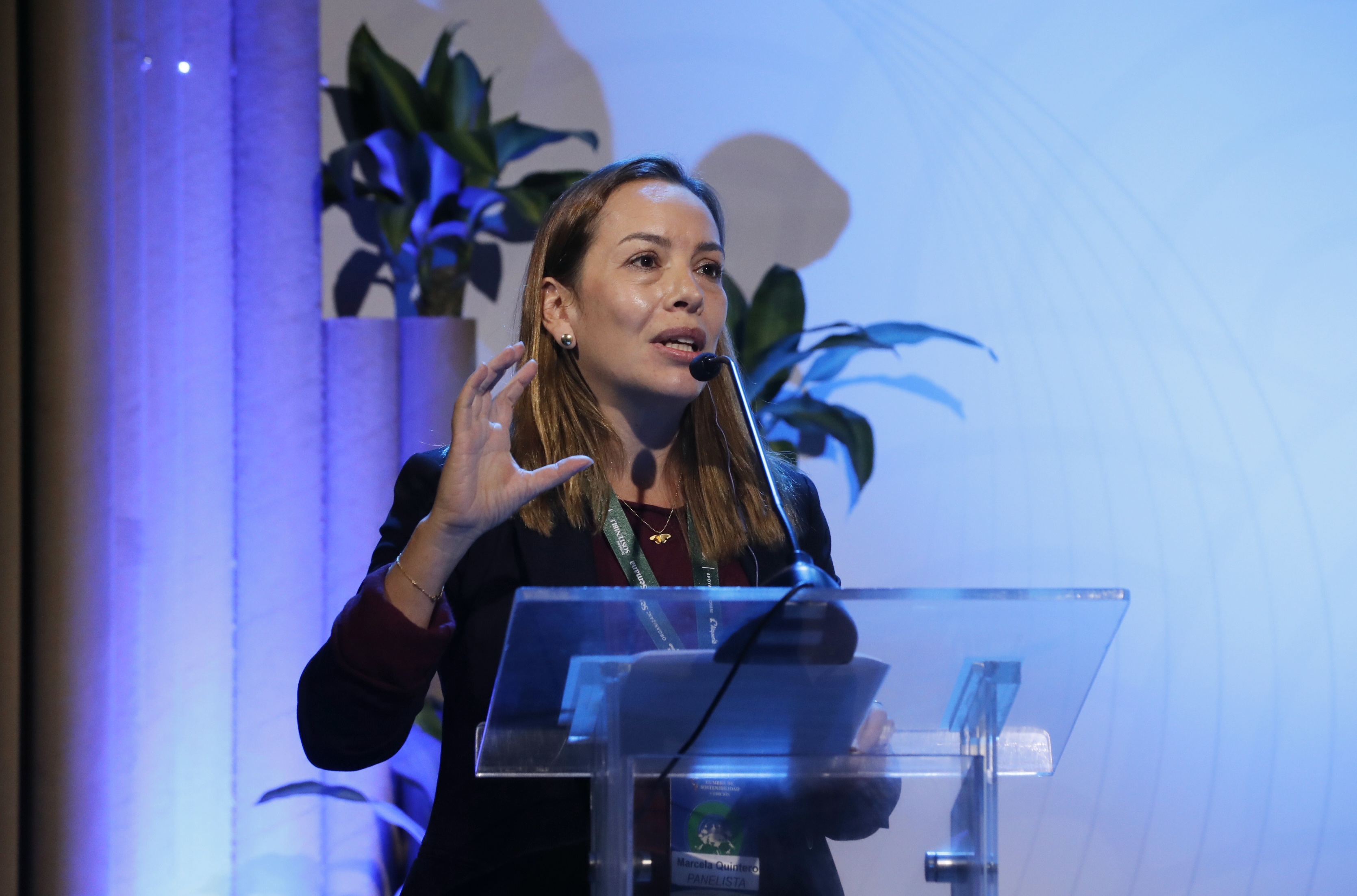 Cumbre de Sostenibilidad  Marcela Quintero Directora de Paisajes Multifuncionales del CIAT