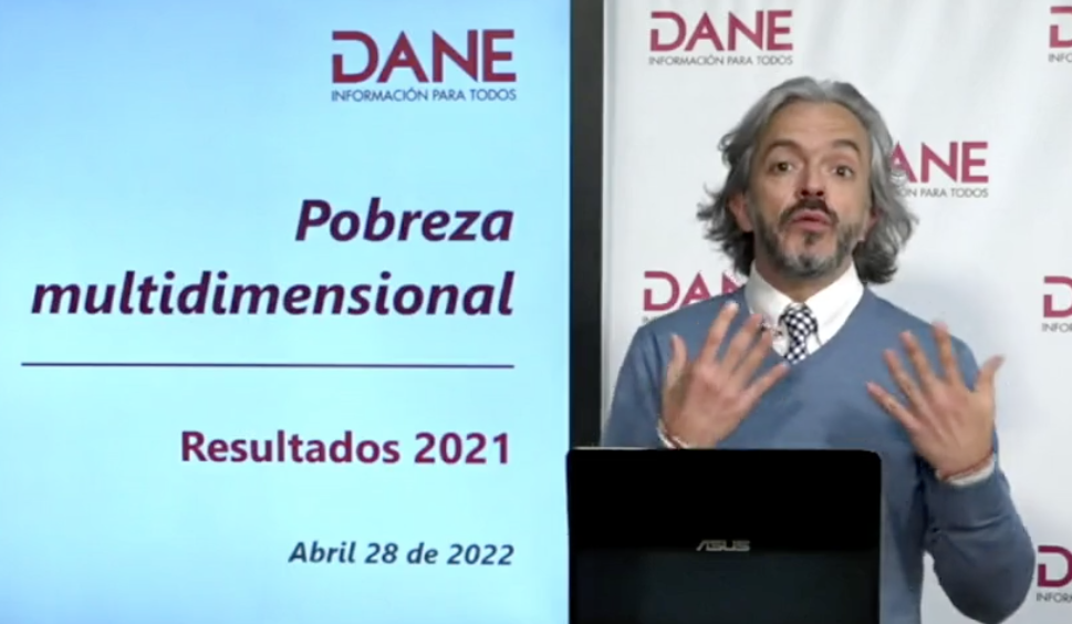 Juan Daniel Oviedo, director del Dane.