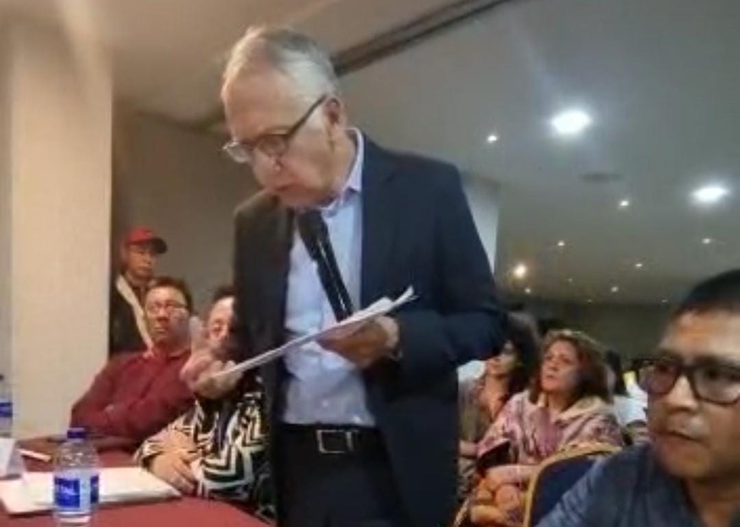 Ministro Guillermo Jaramillo reunido con organizaciones del sector Salud