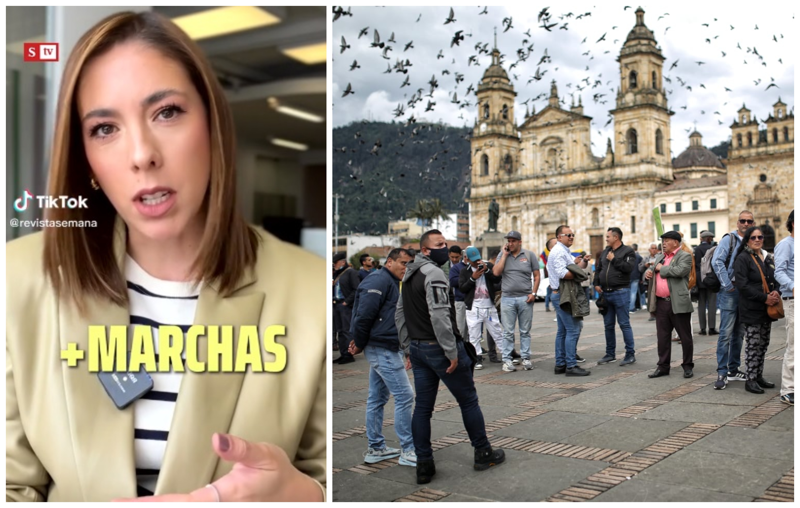 Juanita Gómez expresa su opinión sobre las manifestaciones en Colombia durante febrero y conversa con un experto.