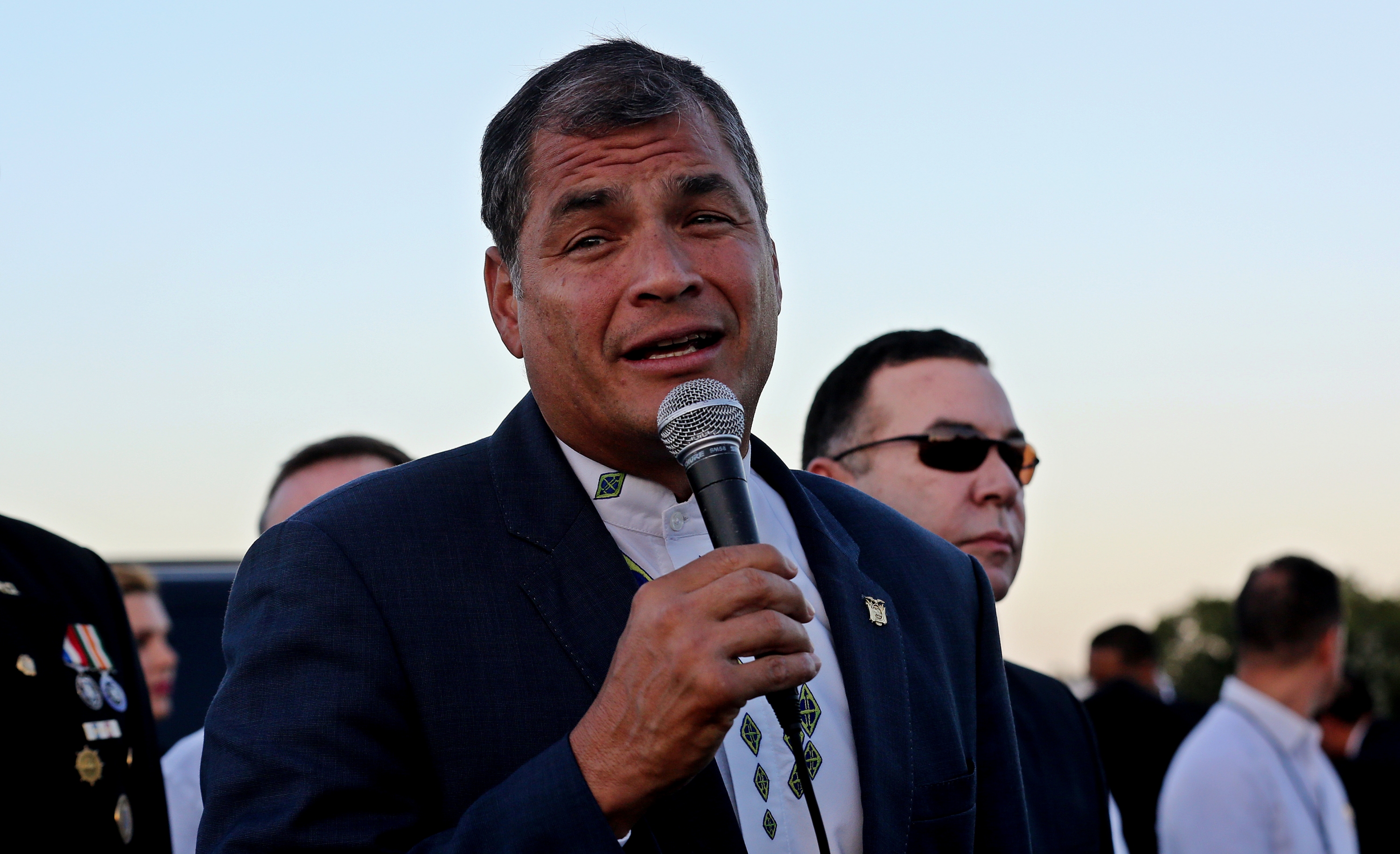 Rafael Correa, presidente de Ecuador