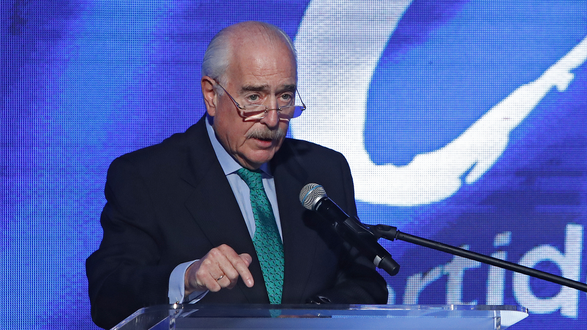 ex presidente  Andrés Pastrana Partido Conservador Colombiano celebró su Convención Nacional 2022 y proclamaron a David Barguil como candidato presidencialBogota enero 26 del 2022Foto Guillermo Torres Reina / Semana