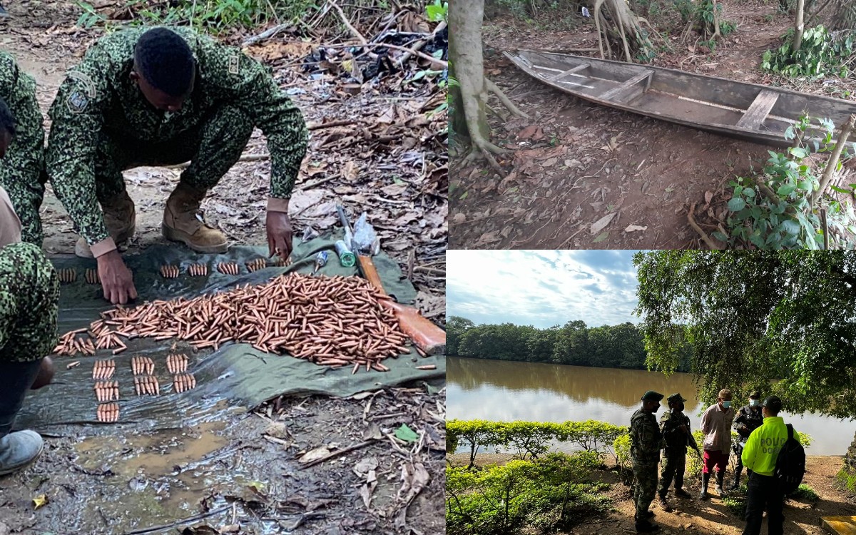 Imágenes compartidas por la Armada.