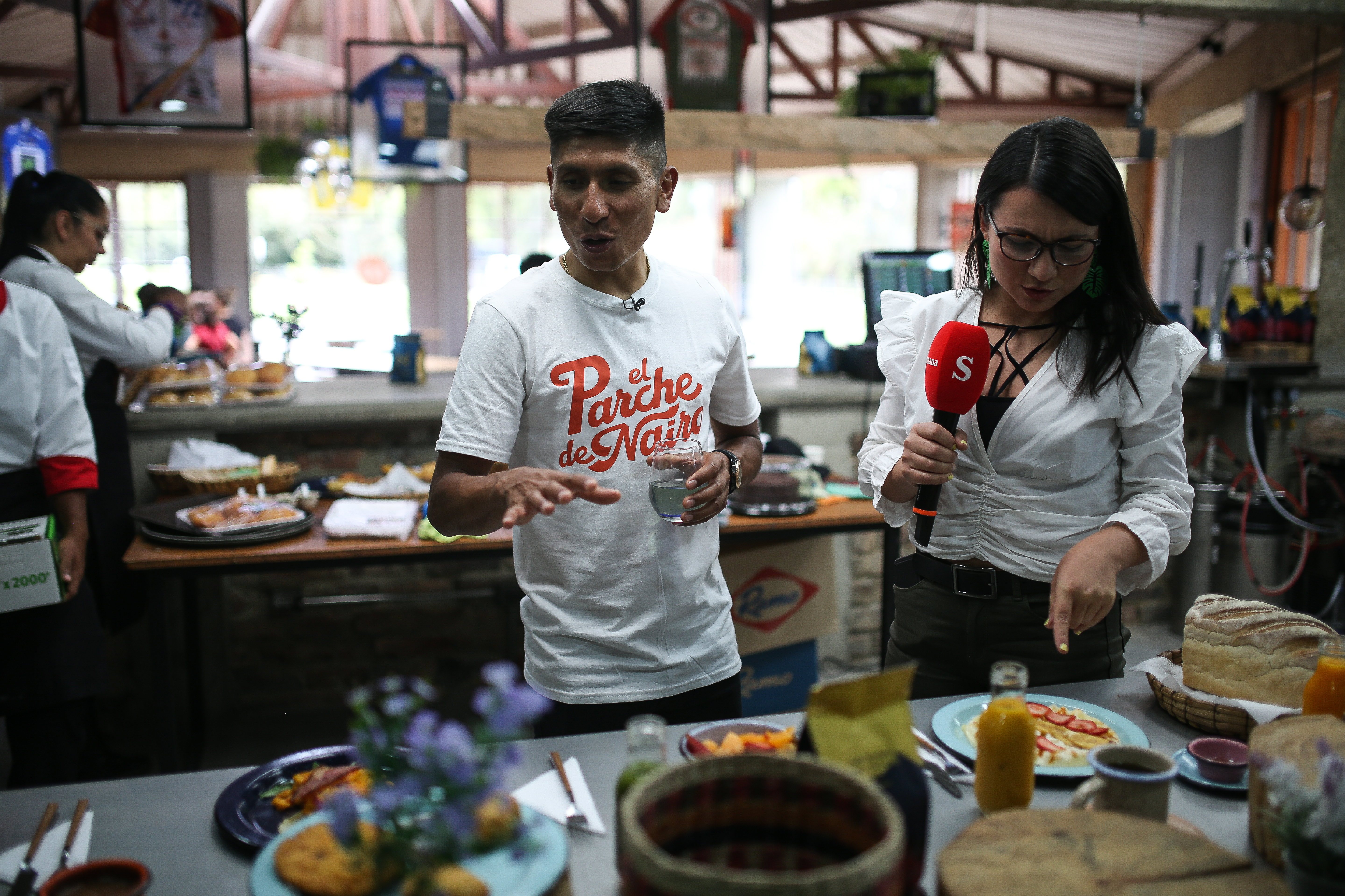 NAIRO QUINTANAEL PARCHE DE NAIRO FOTO: ESTEBAN VEGA LA ROTTA23 DE AGOSTO 2023